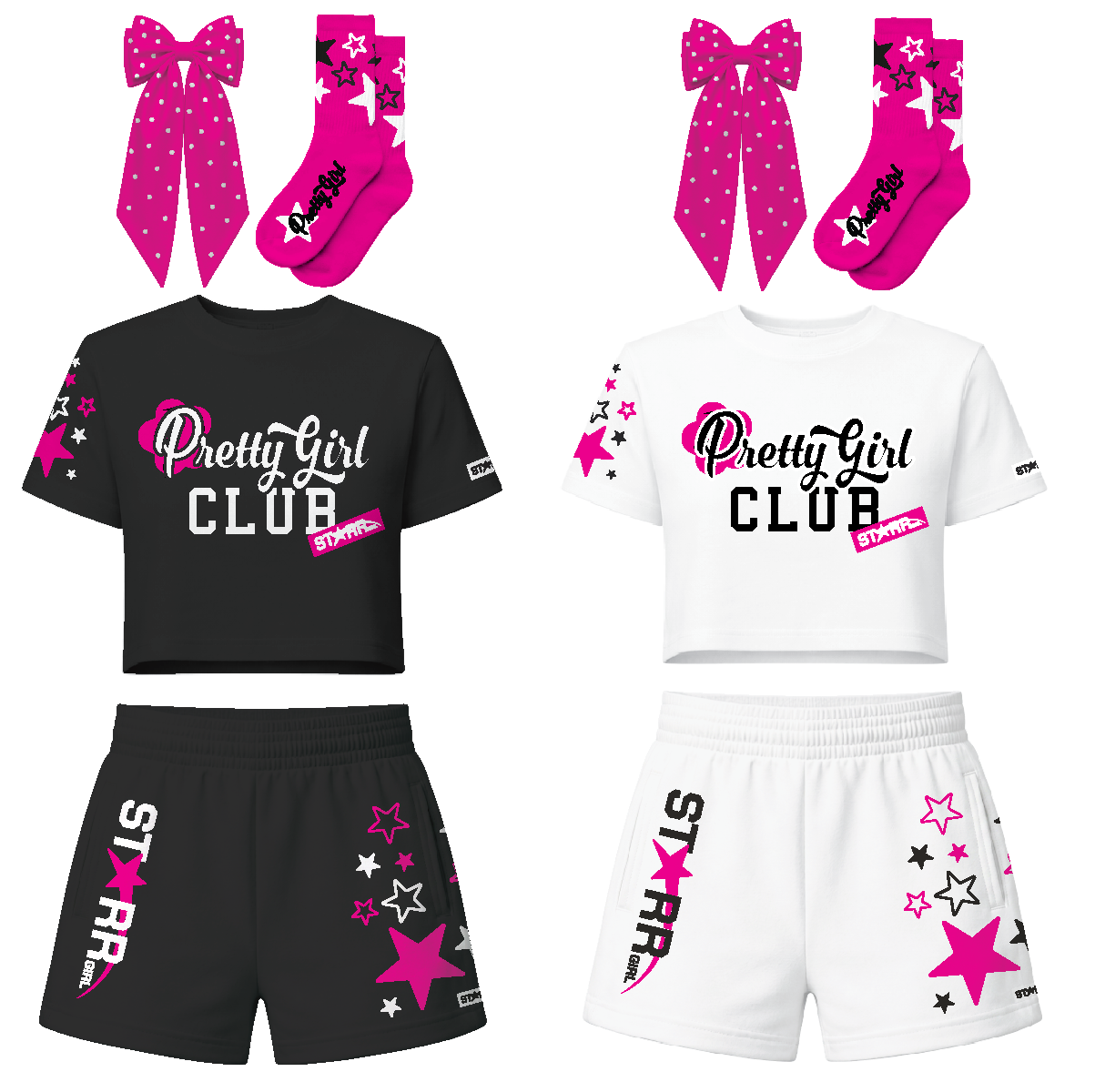 Pretty Girl Club Short Set Pink